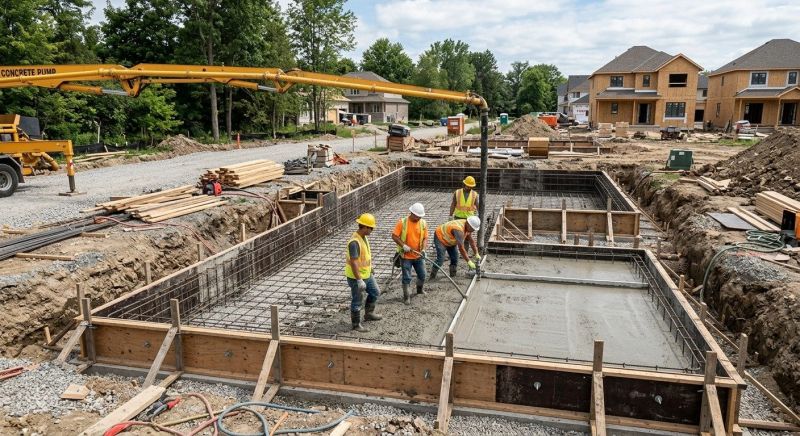 Concrete Foundation Installation in Marysville, WA