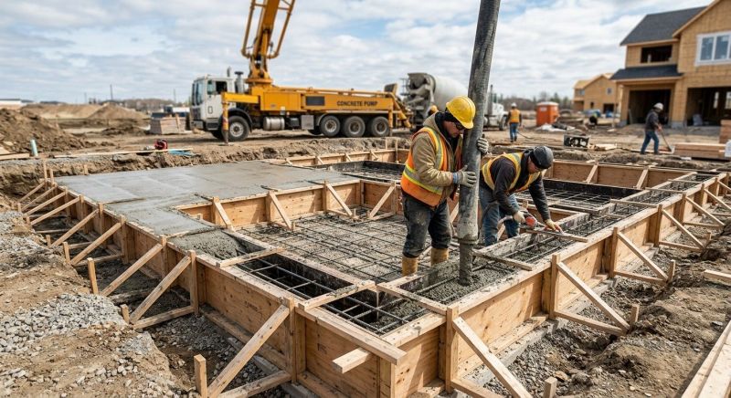Foundation Construction in Mukilteo, WA