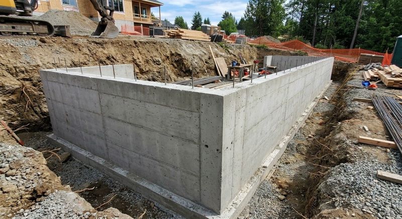 Foundation Wall Installation in Snohomish County, WA
